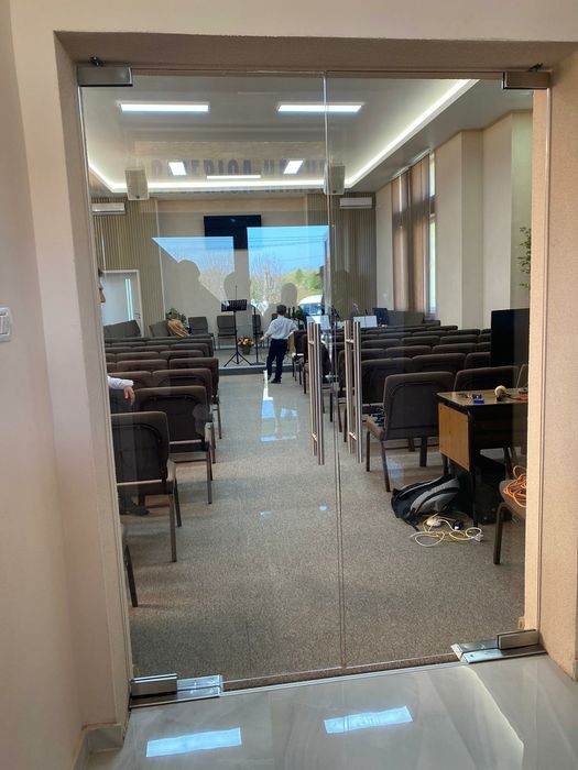 cabine dus, paravan sticla securizata, balustrade sticla, terase sticl