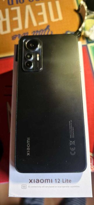 Смартфон Xiaomi 12 lite. Полный комплект коробка, чехол, защт стекло