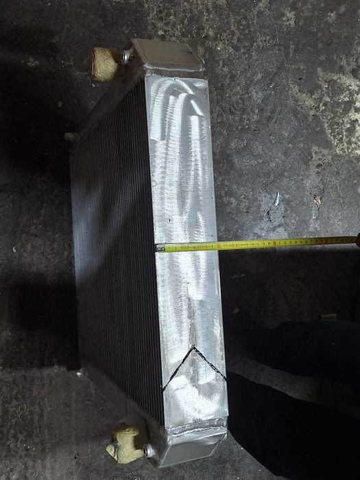 Radiator răcire buldo excavator jcb