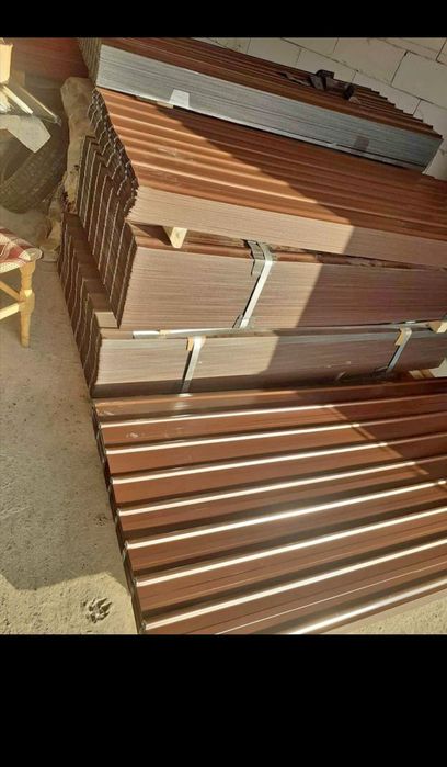 Vand tabla cutata zincata și tabla colorată