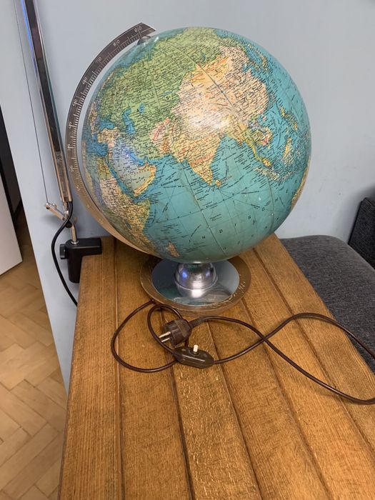 Стъклен глобус / JRO Verlag / 50-те