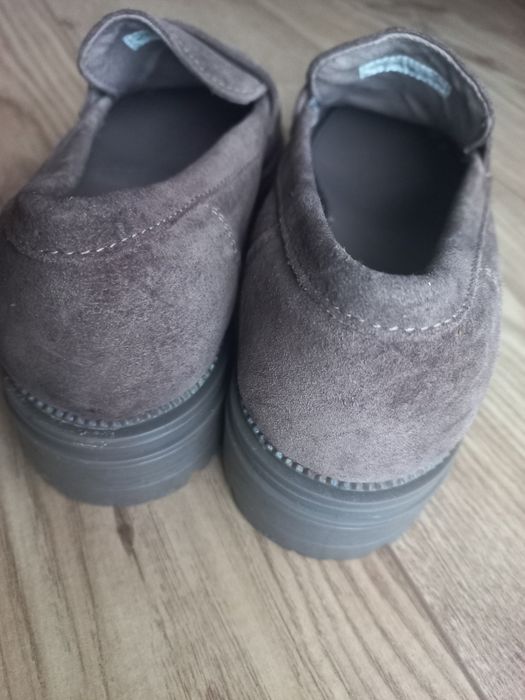 Mocasini piele intoarsa