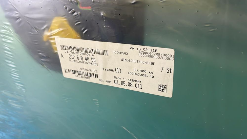 Parbriz original mercedes benz E class  w212 2015