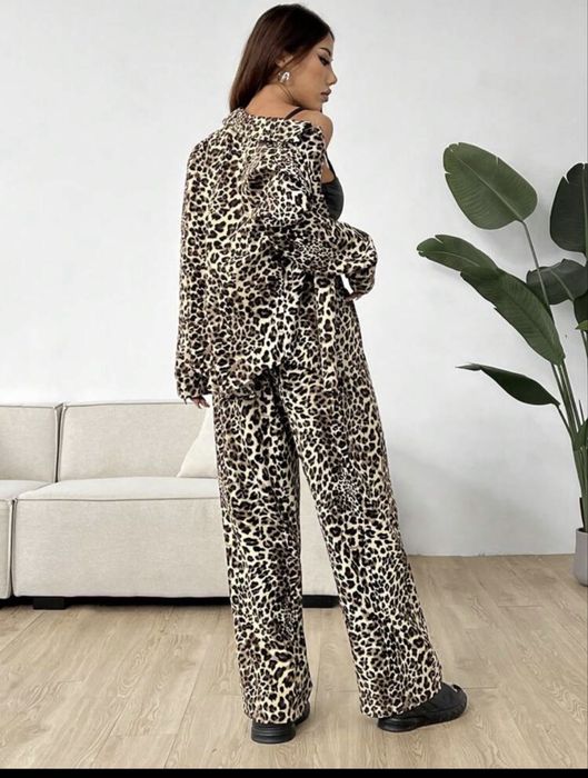 Set camasa si pantaloni lejer