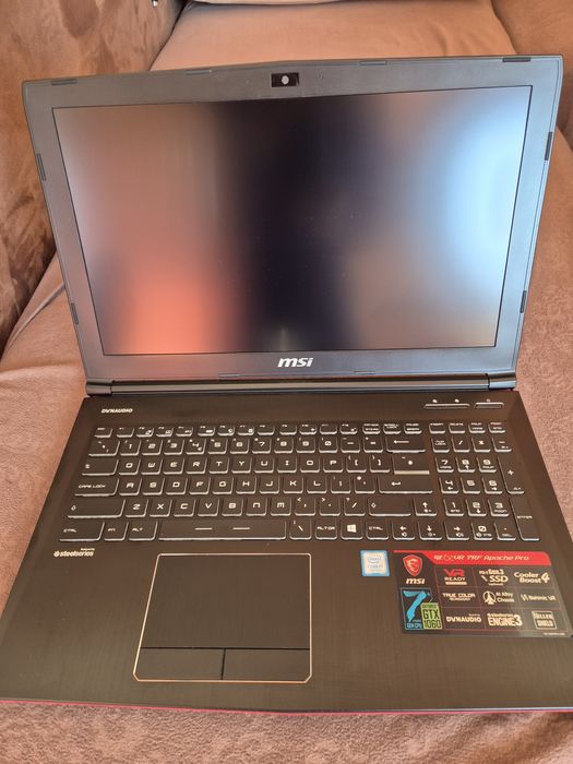 Гейм лаптоп MSI RE62VR 7RF Apache Pro