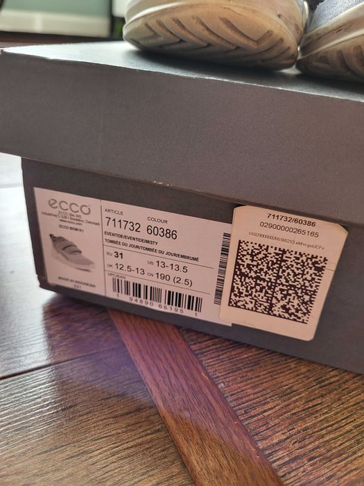 Ecco, 31, кроссовки Gore-Tex