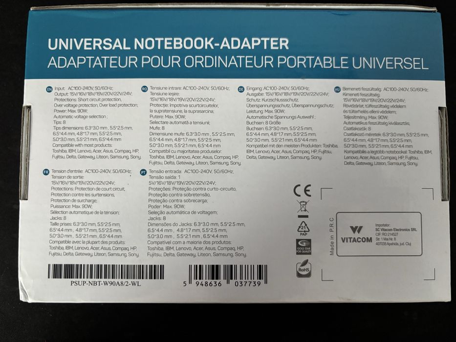 Incarcator laptop notebook universal