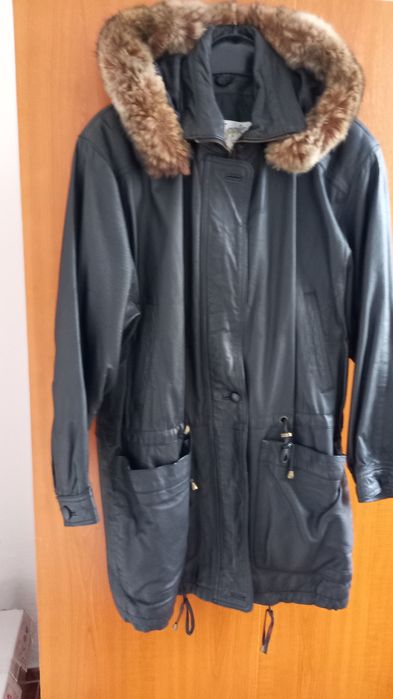 Geacă de piele (parka )