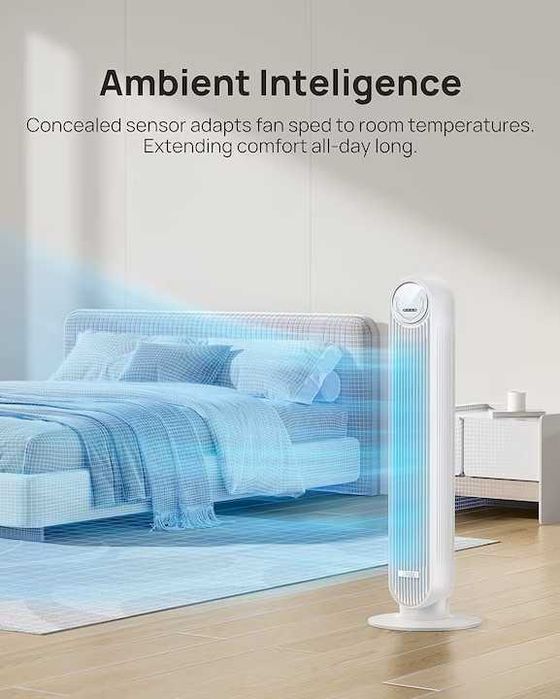 Ventilator turn Dreo Smart Nomad One S telecomanda &aplicatie pe mobil