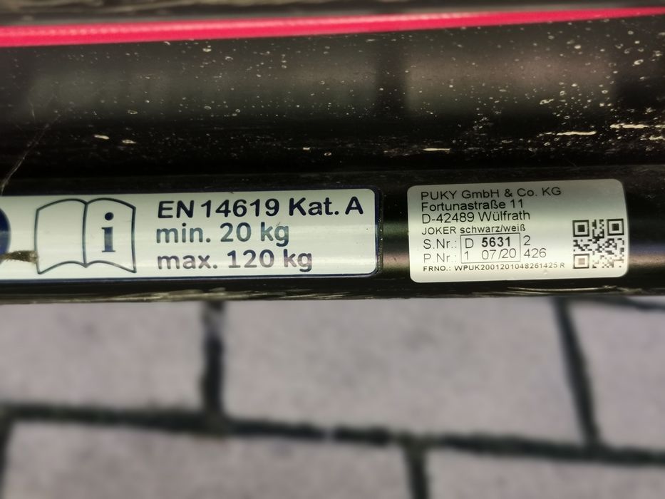 Trotinetă PUKY 120 kg