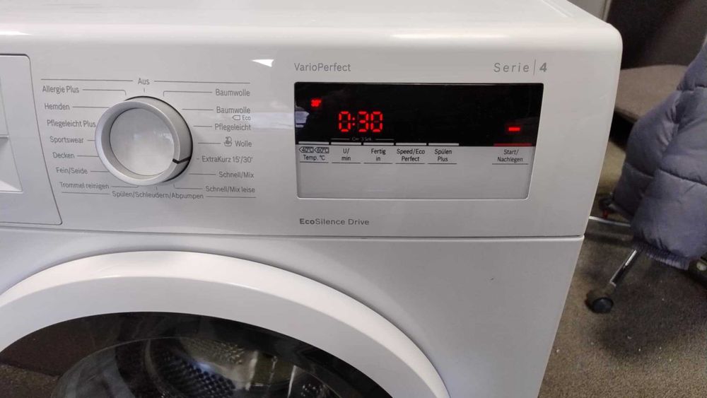 A+++ Пералня машина Bosch-Бош 7 кг 1400 об/мин EcoSilence Drive™