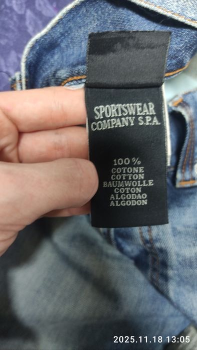 Джинсы stone island denim