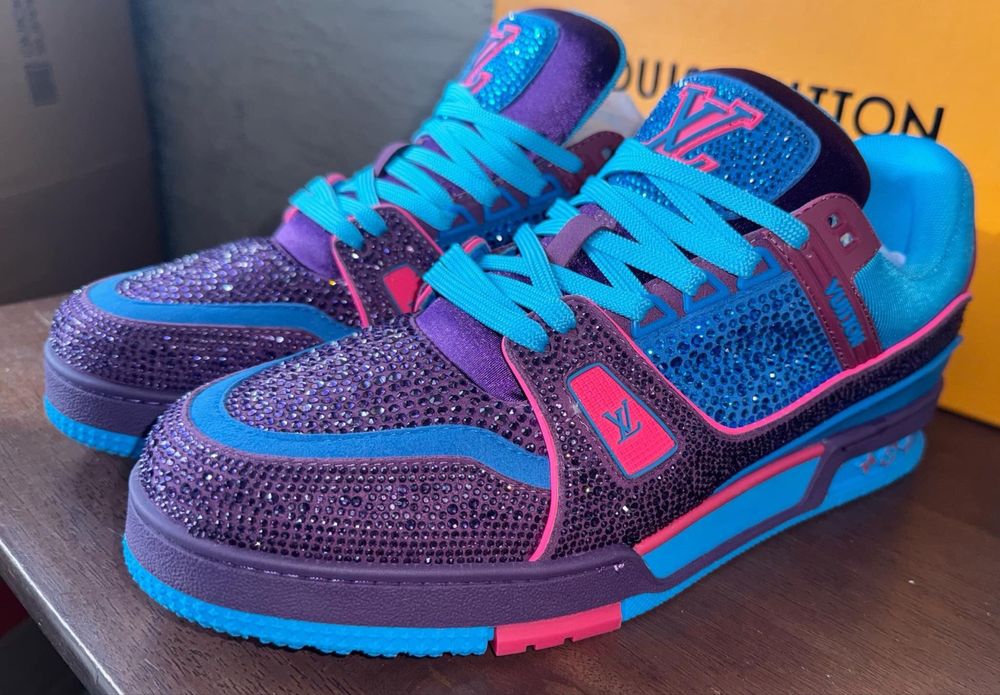 Louis Vuitton trainer cristal