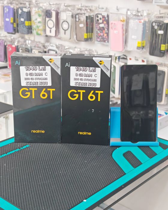 Realme GT 6T, 8/256 GB, Nou, Garanție