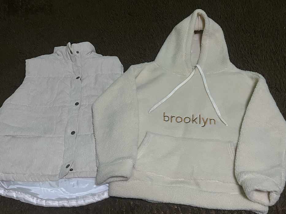 двойка, худи+безрукавка