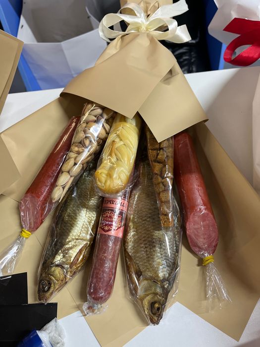 Букеты из сухофруктов