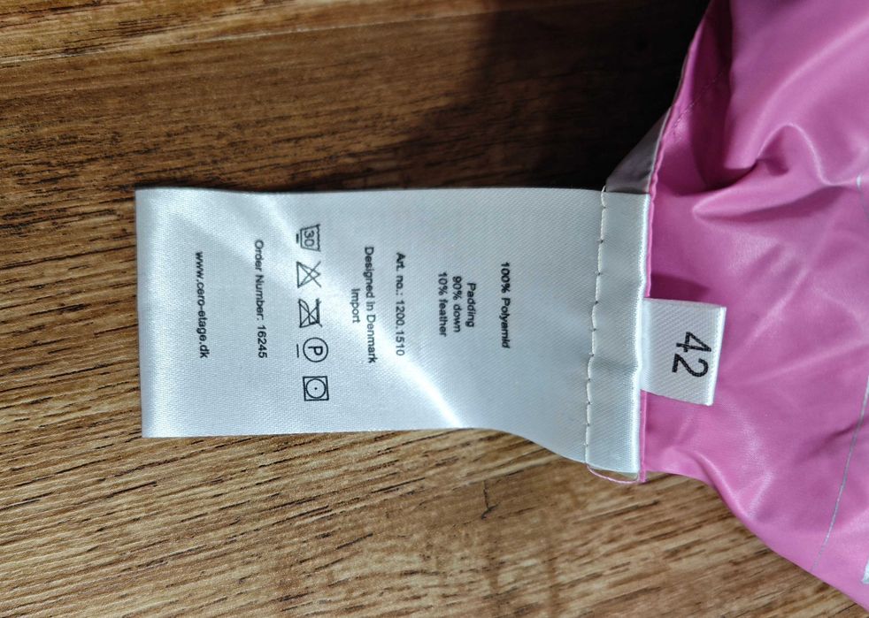 Etage Дамско форално яке с пух размер 42  / L