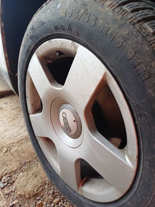 5бр Гуми с Джанти 205/55/16  5х112      57.1мм