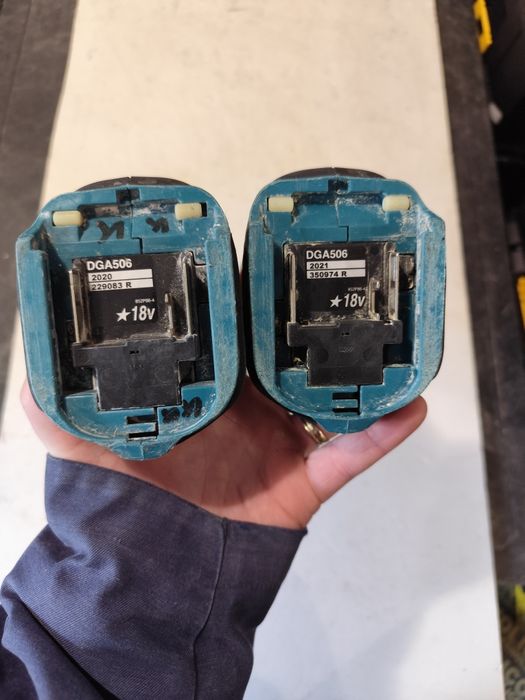 Акумулаторен безчетков ъглошлайф Макита Makita DGA506 18V