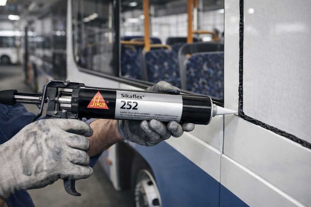 Sikaflex 252 Конструкционный клей Strukturaviy yopishtiruvchi kley