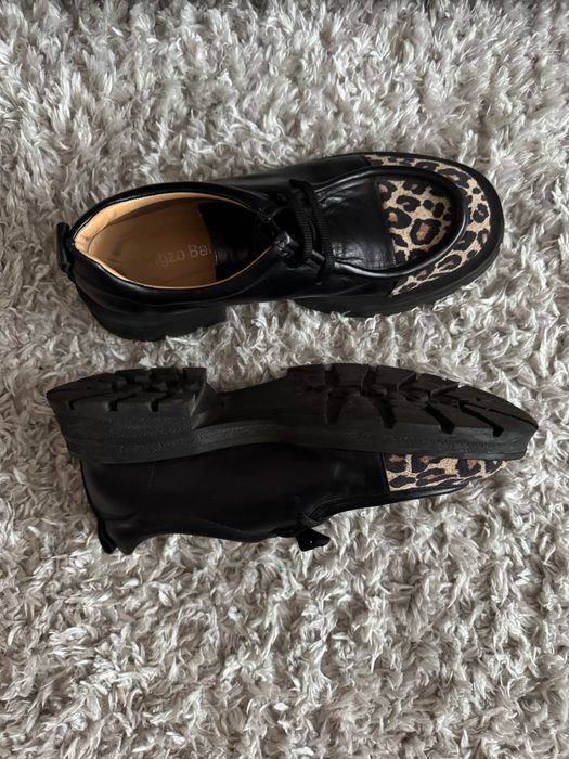 Дамски обувки от естествена кожа Benzo Baldini