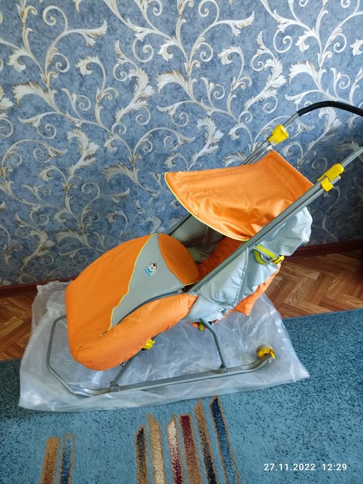 Санки -коляска фирмы Тимка