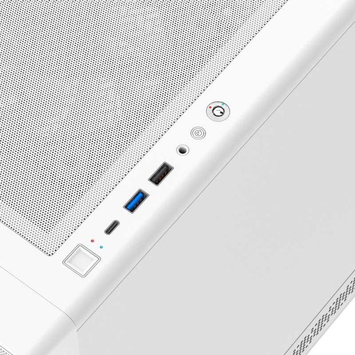 Carcasa PC Gamemax Focus Mesh White