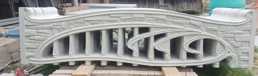 Gard placi din beton!