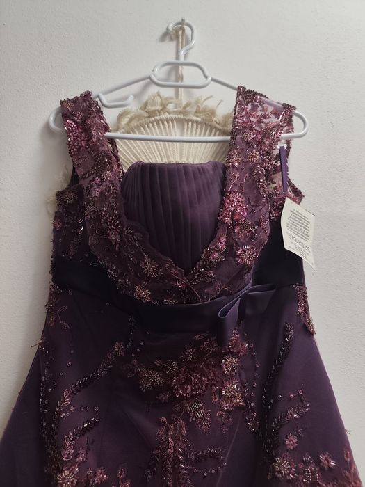 Rochie unicat handmade stil sirena