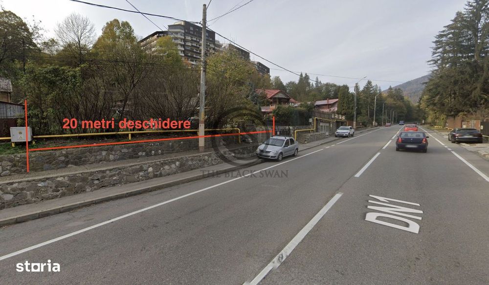 Teren intravilan de vanzare | 1170 mp | Sinaia, Prahova | Comision 0%