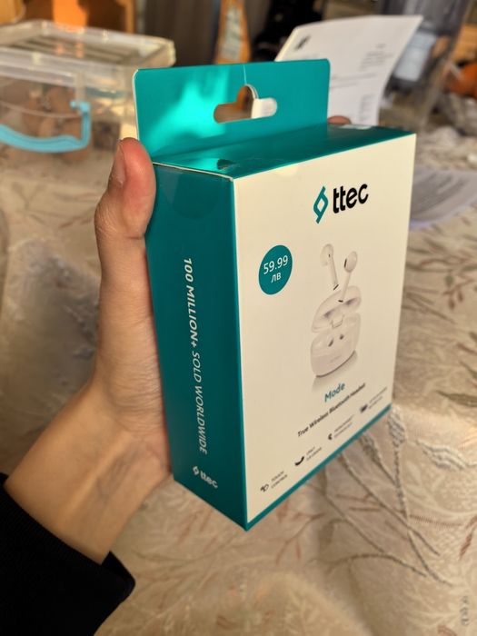 Нови Bluetooth безжични слушалки ttec AirBeat