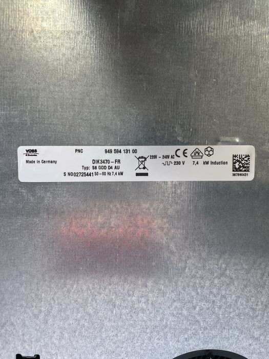 Plita electrica VOSS Electrolux