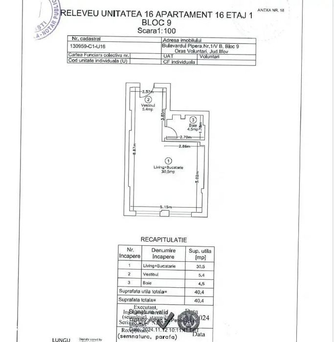 Garsoniera | Mobilata & utilata | Ivory Residence | Direct Proprietar