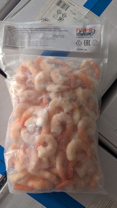 Морепродукты в ассортименте