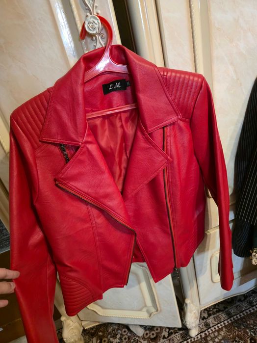 Кожанная куртка размер турецкий 40 42