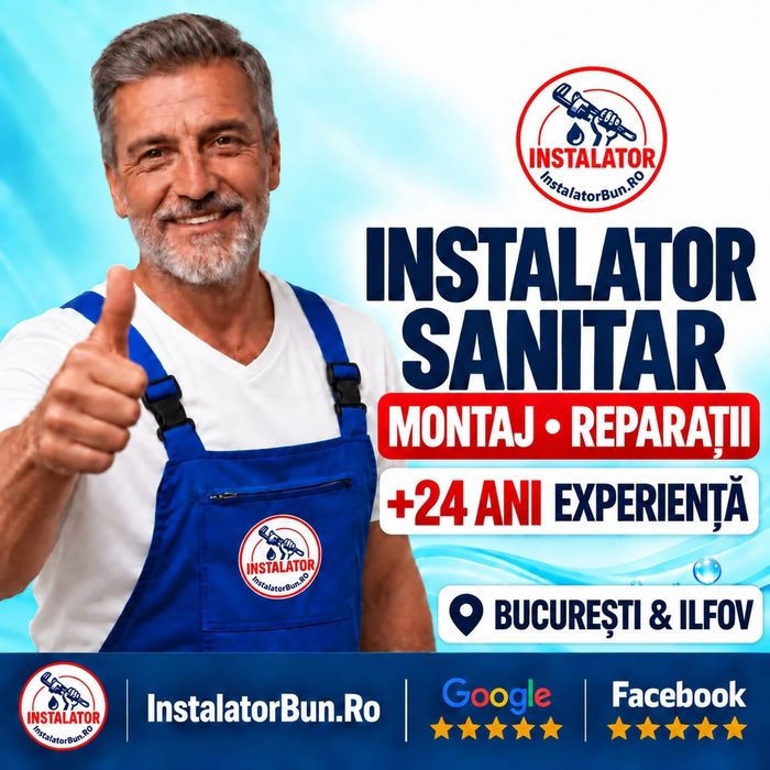 Instalator Sector 2 - Montez : Boilere • Calorifere • Chiuvete • Cabine de Duș • Vase WC • Baterii • Robineti • Instante • Apometre