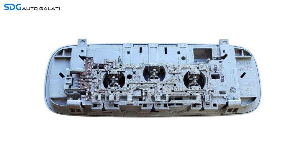 Plafoniera Lumini Lampa Iluminare Plafon Tavan Habitaclu Spate Volkswagen Passat B7 2010 - 2015 Cod 3C0947291E [LR2198]