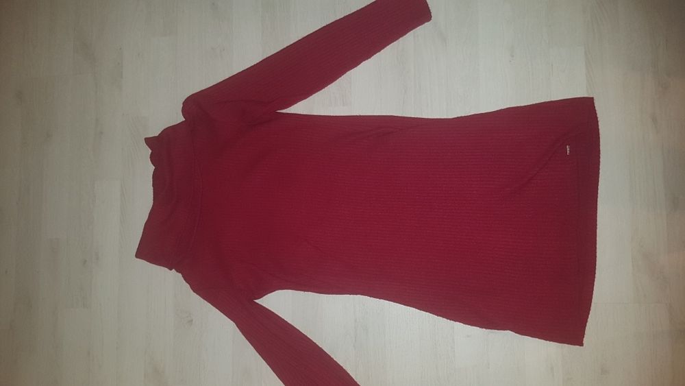 Rochie rosie bumbac