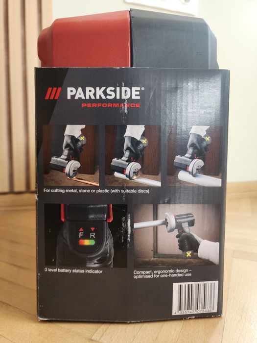 Ъглошлайф Parkside (безчетков мотор), НОВ!