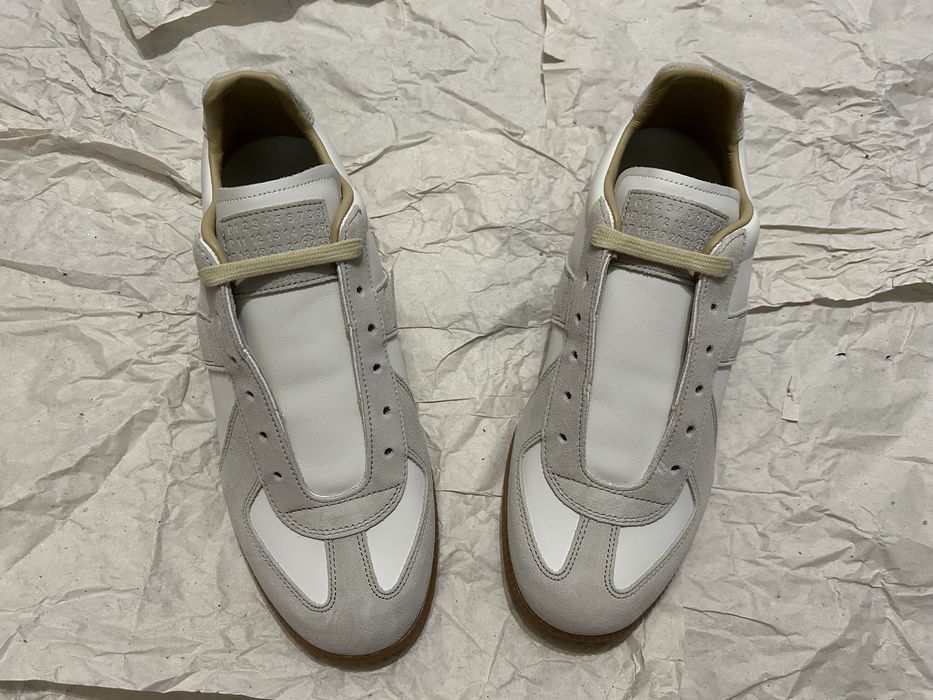 Adidasi Masion Margiela Gats Trainers White