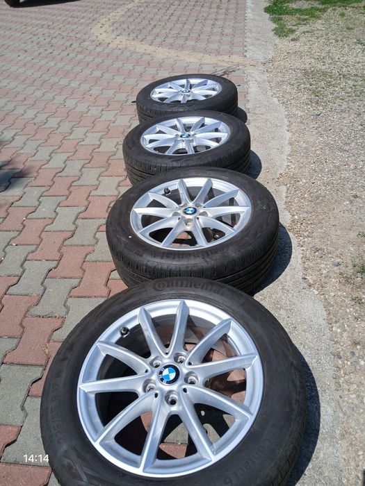 Jante BMW 17" cu anvelope Continental, 225 55 R17