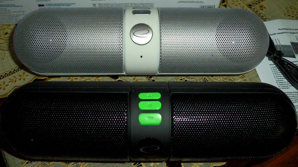 Bluetooth блутут тонколонка - 2бр с радио