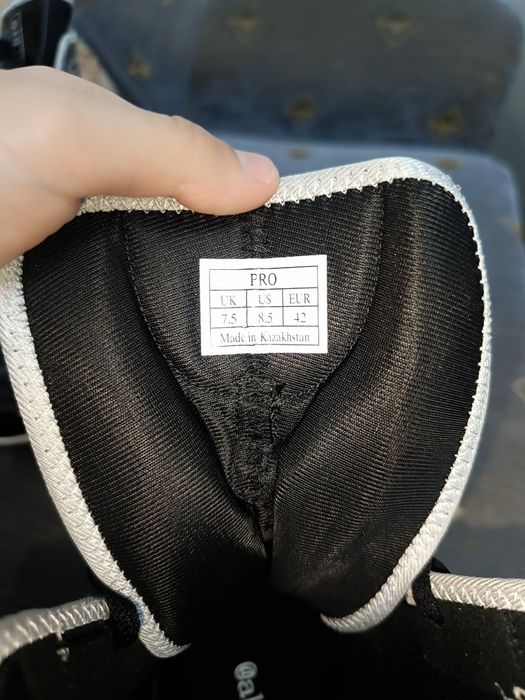 Abbrand boxing shoes black/grey