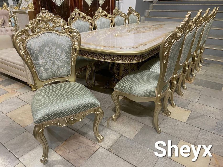 Турецкий стол стул 12 персон