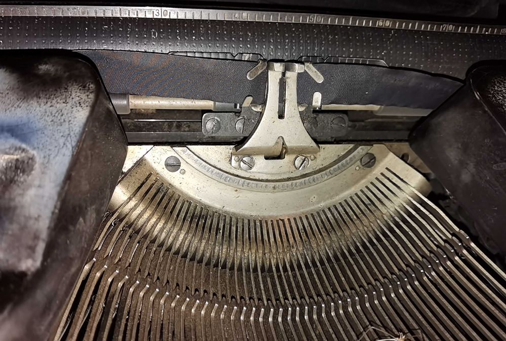 Антикварна печатаща машина Erika Naumann – 1940 г.