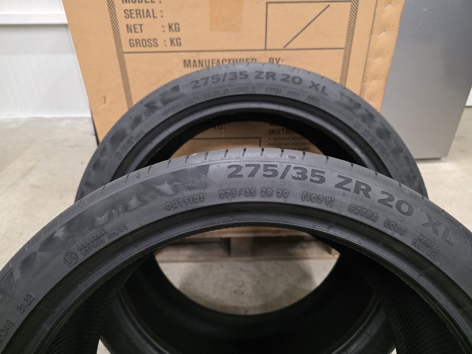 315/35/20  275/35/20  275/40/19   275/40/18-RUN FLAT по два броя
