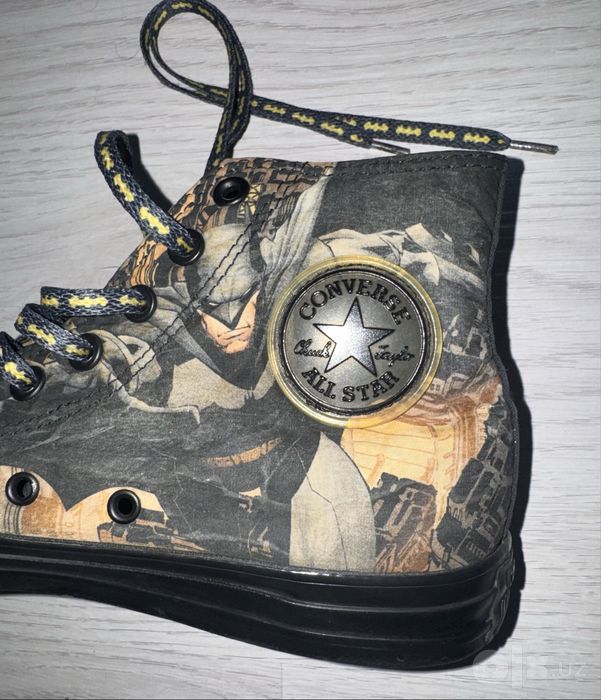 Кеды оригинал Converse Chuck Taylor DC Comics Batman 42 размер