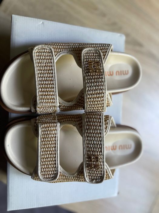 Дамски чехли Miu miu