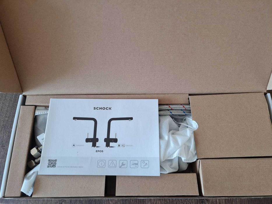 СМЕСИТЕЛ SCHOCK Epos Pull-out Croma