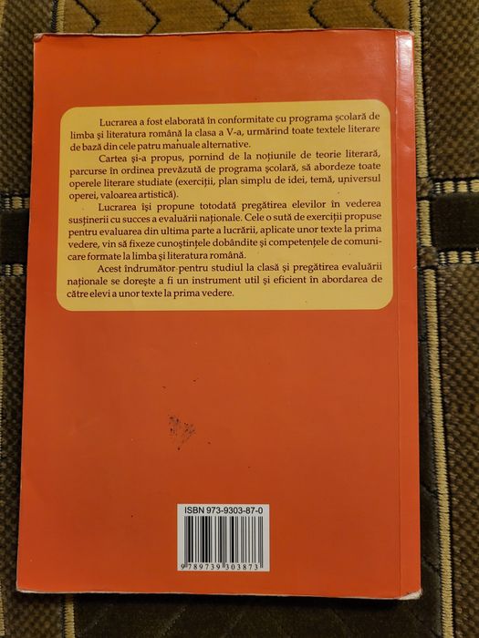 Manual clasa 5a (Va) Sa dezlegam tainele textelor literare,ed Carminis
